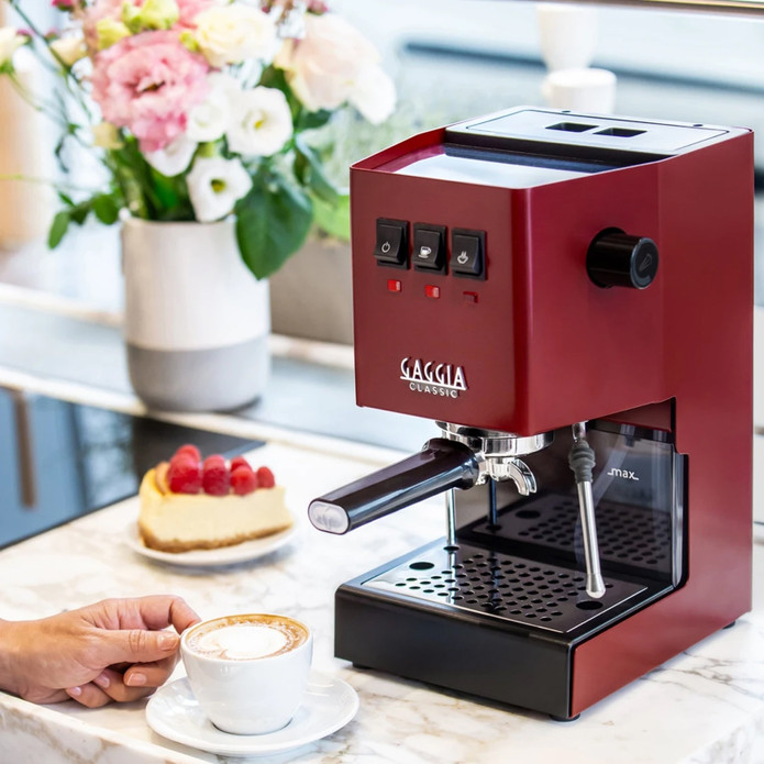 Gaggia New Classic Evo 2023 Espresso Makinesi Kırmızı