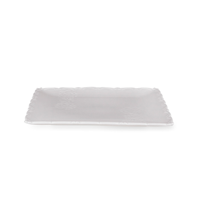 Karaca Ribbon Porselen Kare Tabak 49-a001-03  18 cm 