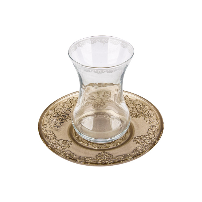 Karaca Harem Çay Tabağı 11 cm Şampanya 333511