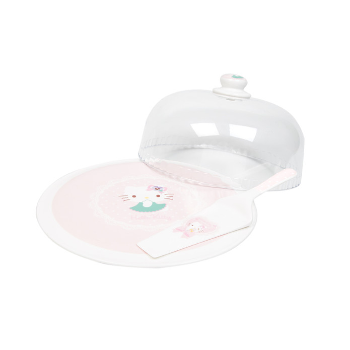 Hello Kitty Soft Porselen Kek Fanusu 28cm Pembe AC5073-8019-2