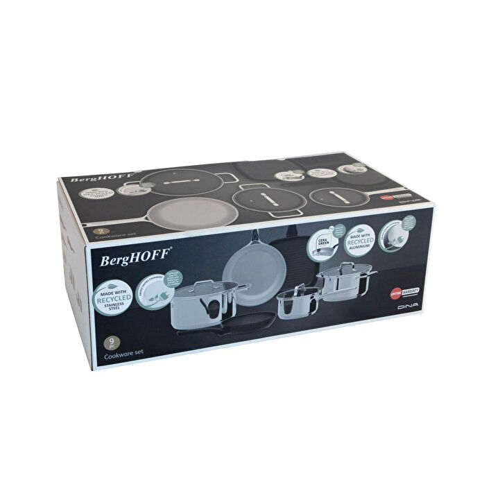 Berghoff Dina Helix 9 Parçalı Tencere Seti