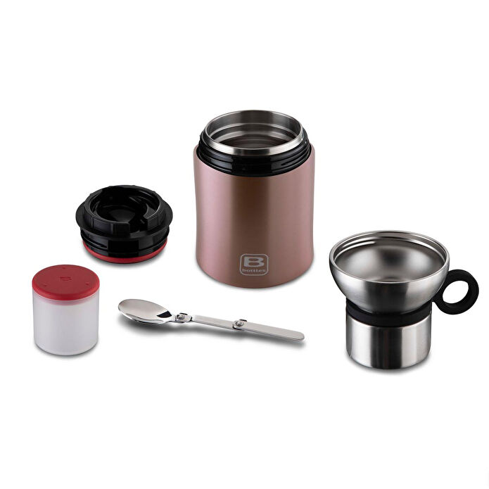 Bugatti Pas Cel Yemek Termosu 500ml Rose Gold