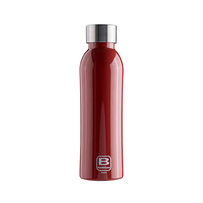 Bugatti Twin Pas Cel Termos 500ml Parlak Kırmızı