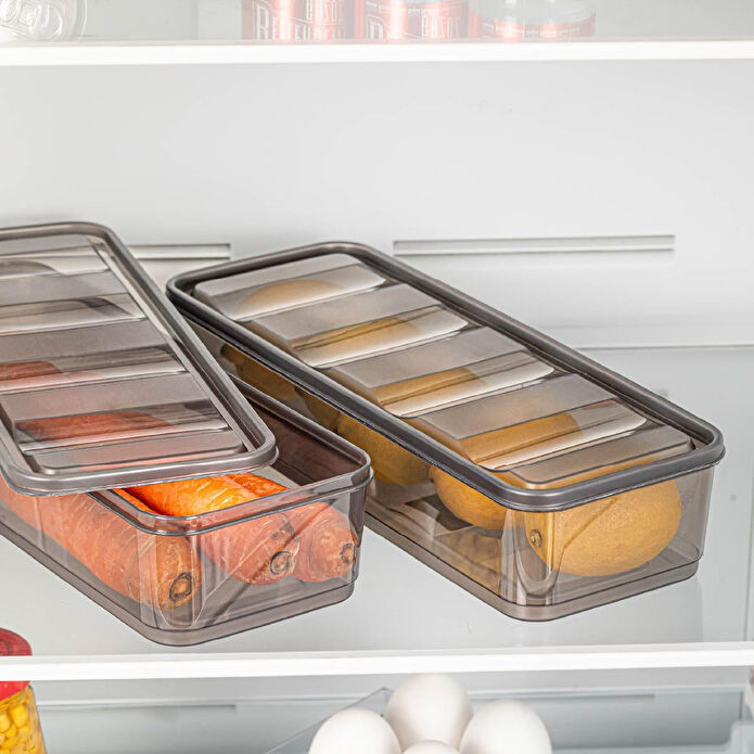 Vienev 2li Bella Buzdolabı Düzenleyici Saklama Kabı 1,65 Litre