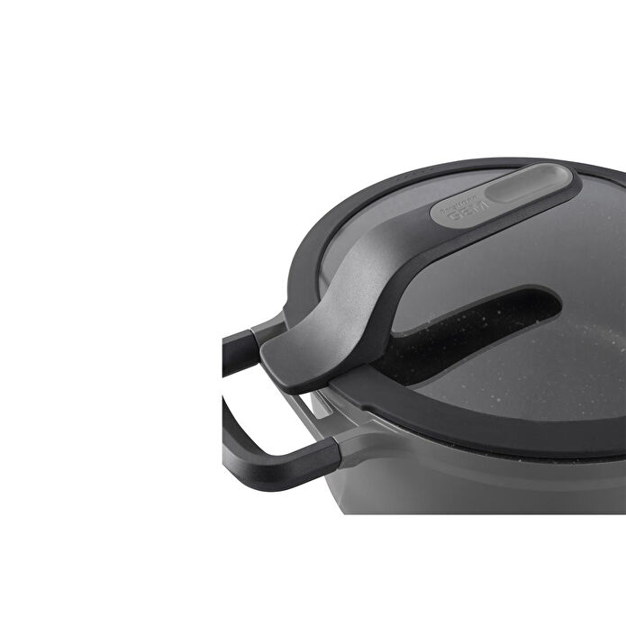 Berghoff Gem Stay Cool Tencere Gri 24 Cm