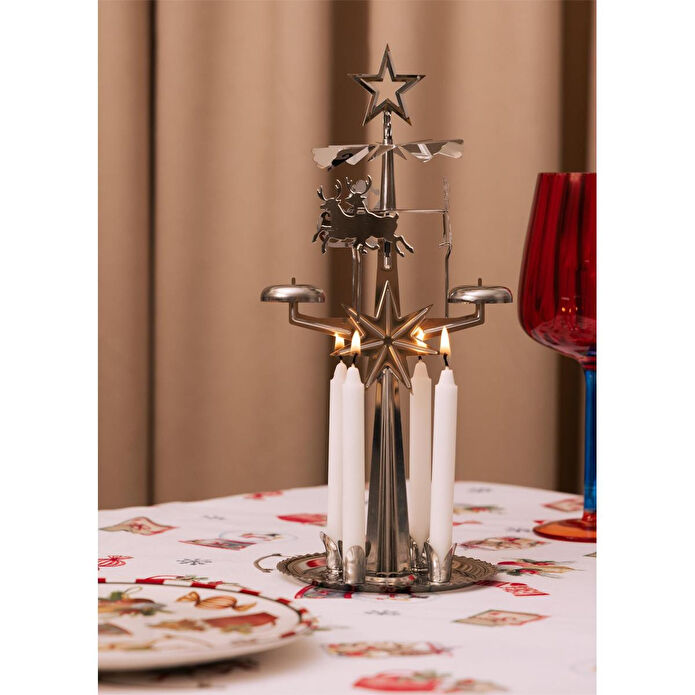 The Mia Star Metal Mumluk Gümüş