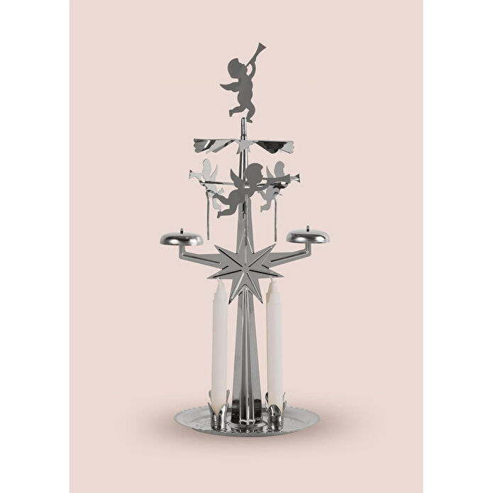 The Mia Angel Metal Mumluk Gümüş