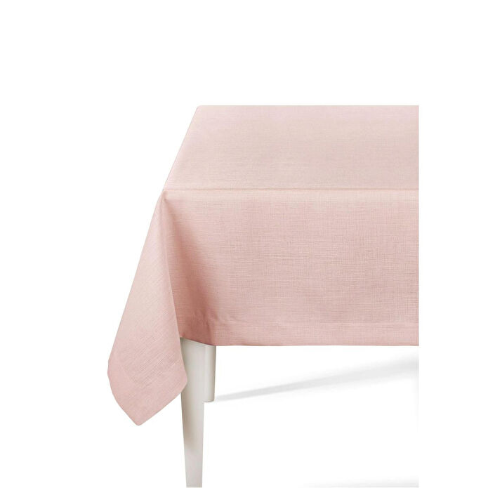 The Mia Dikdörtgen Masa Örtüsü Pudra 150x230 Cm
