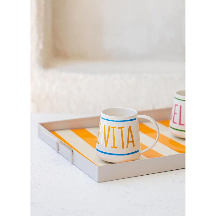 The Mia La Dolce Vita Porselen Kupa Kpa0276 340 Cc