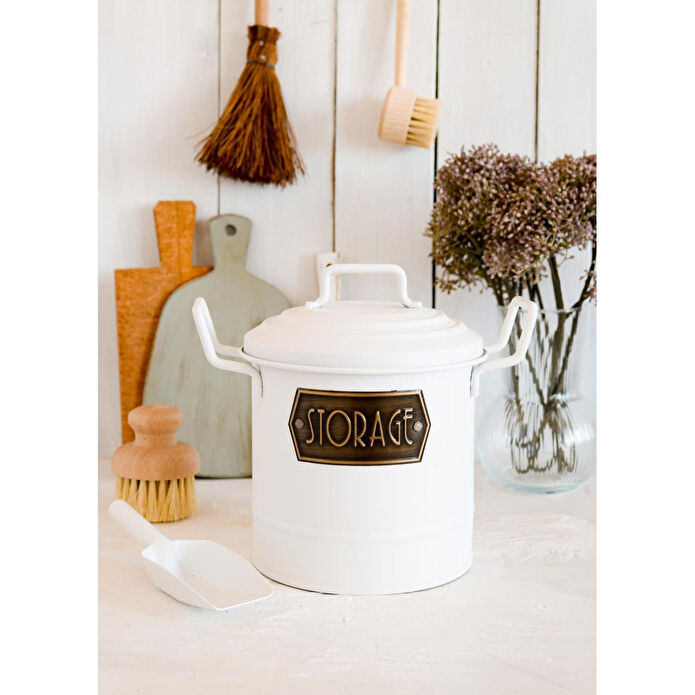 The Mia Bakliyat Kovası Beyaz Mgl0032