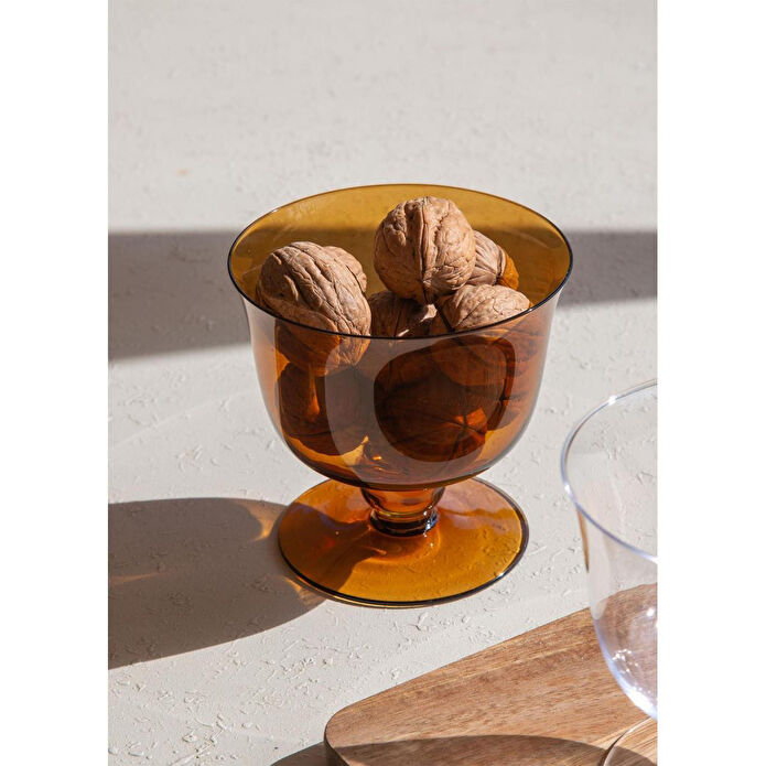 The Mia Ayaklı Tatlı Kasesi 6 Parça 11x10 Cm