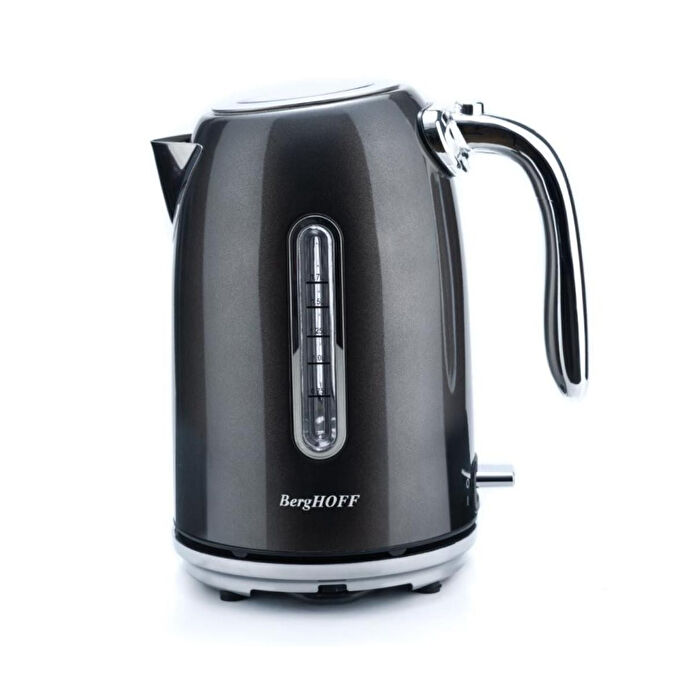 Berghoff Gem Metallic 1.7 Litre Su Isıtıcısı – 2200 W, Paslanmaz Çelik Gövde | Silver