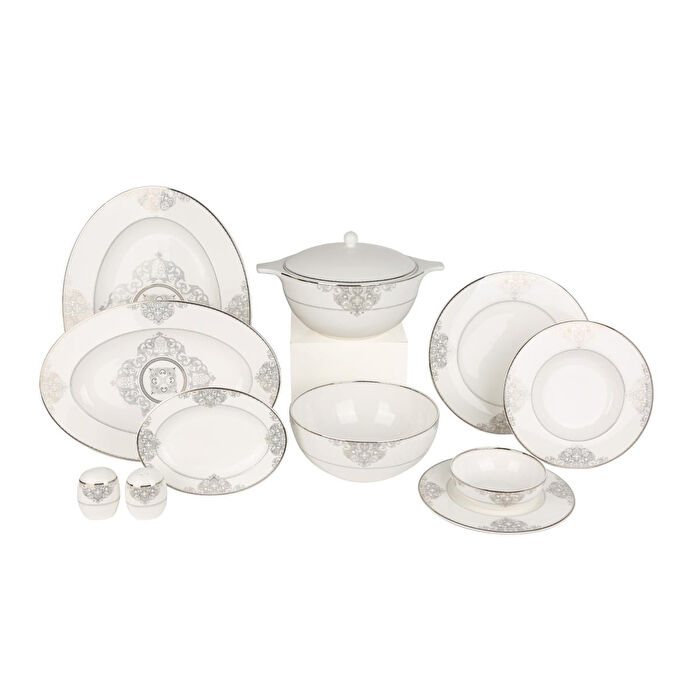 Royal Canterbury Lawrance Metallic Yemek Takımı 72 Parça