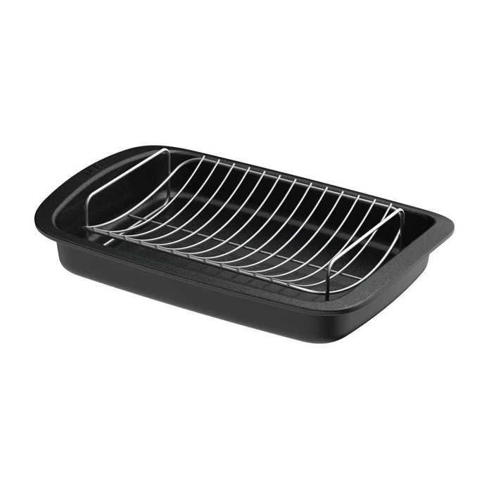 Berghoff Leo Graphite Çıkarılabilir Raflı Yapışmaz Grafit Izgara Güveç 42x28cm