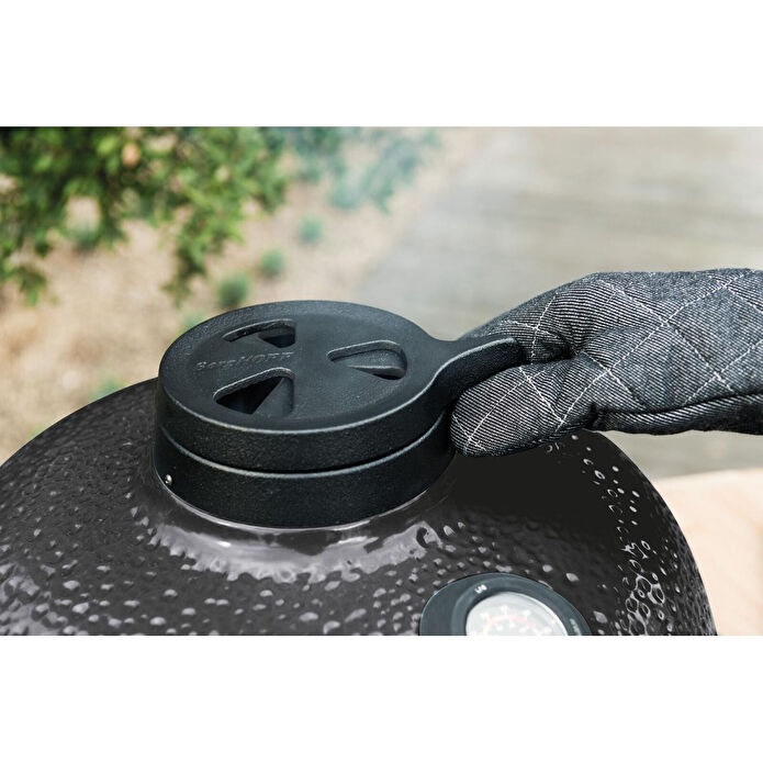 Berghoff Ron Mat Antrasit Büyük Seramik Barbekü Ve Fırın 58 Cm