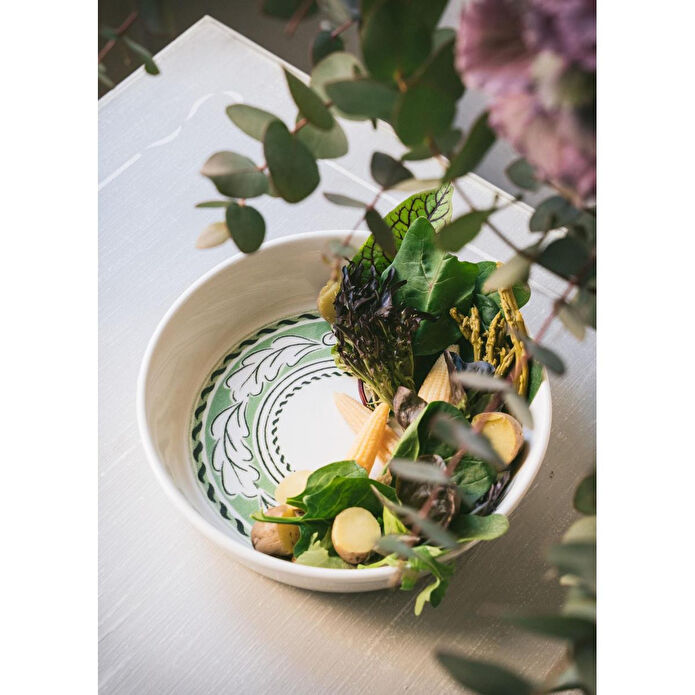 The Mia Provence Lavanta Salata Kasesi Beyaz 23x6 Cm