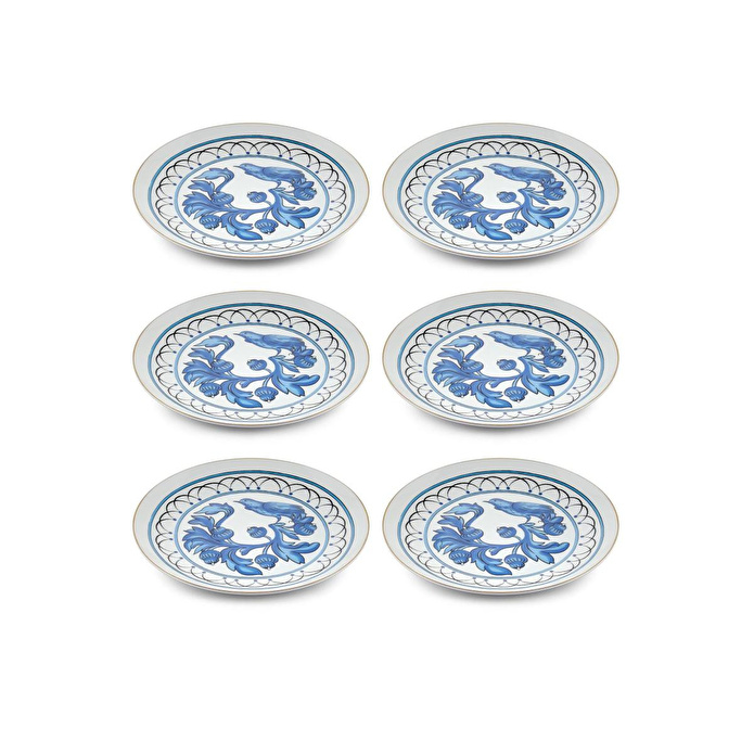 The Mia Azul Pasta Tabağı 6 Kişilik