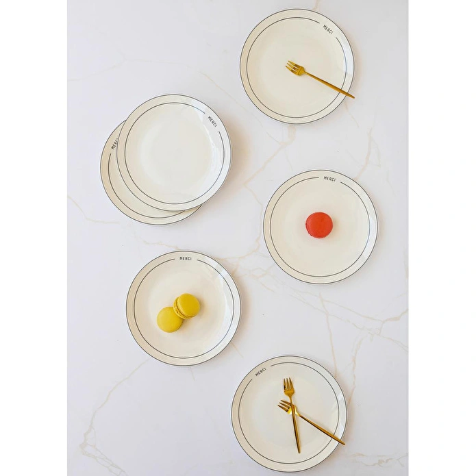 The Mia Round Pasta Tabağı 6 Kişilik