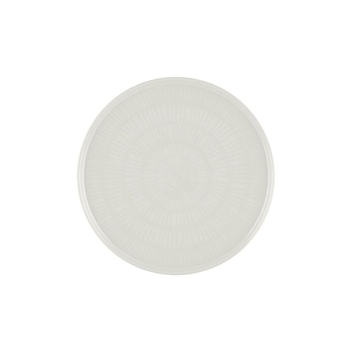 The Mia Noon Servis Tabağı 6lı Set Krem 26 Cm