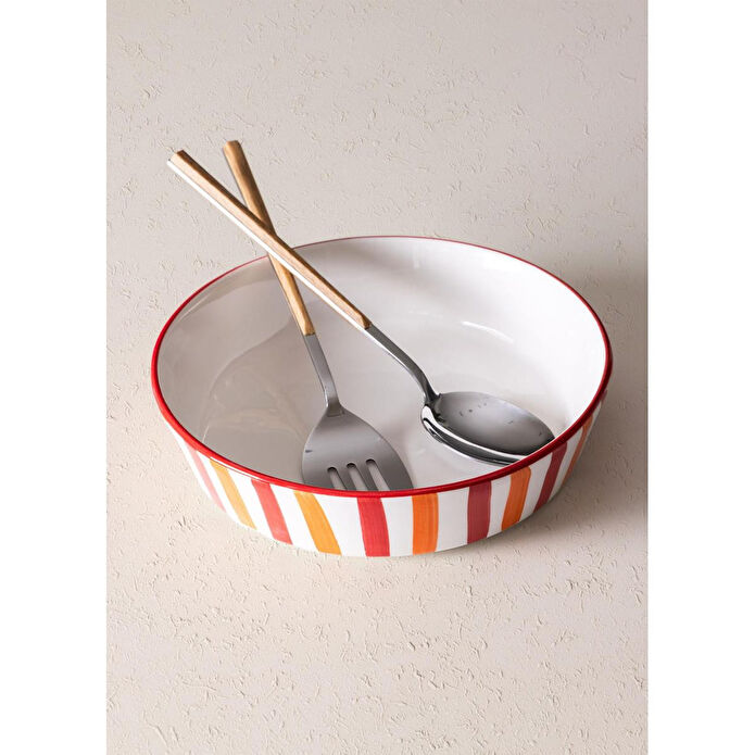 The Mia Joy Salata Kasesi Kırmızı 23x6 Cm