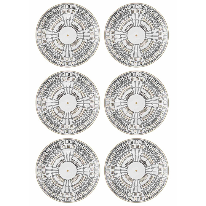 The Mia Citta Servis Tabağı 6 Kişilik