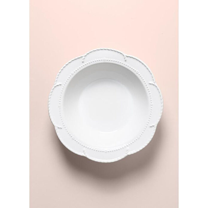 The Mia Grande Salata Kasesi Beyaz 31x9 Cm Grd0015