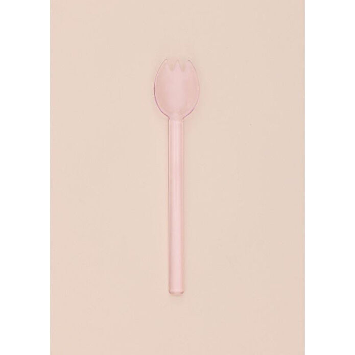 The Mia Abiete Dondurma Ve Tatlı Kaşığı Pembe 6lı Set