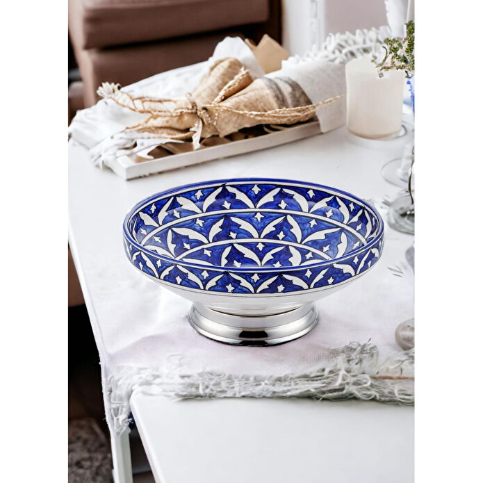 The Mia Corallo Salata Kasesi Mavi 32x32x13 Cm