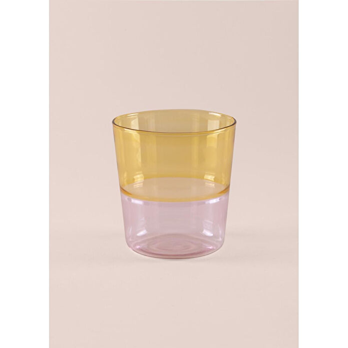 The Mia Rainbow Su Bardağı Sarı 320 Ml