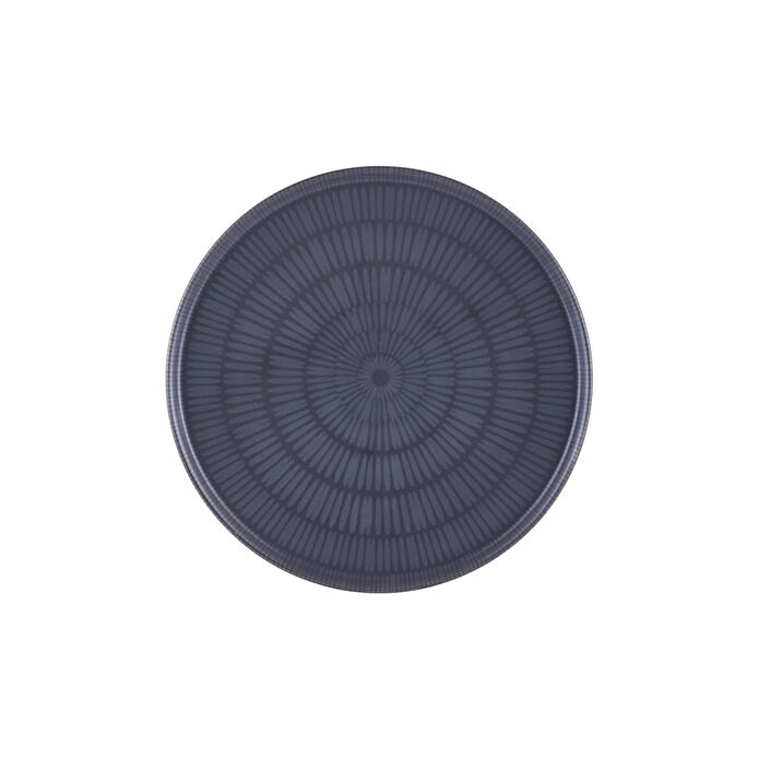 The Mia Noon Servis Tabağı 6lı Set Gri 26 Cm