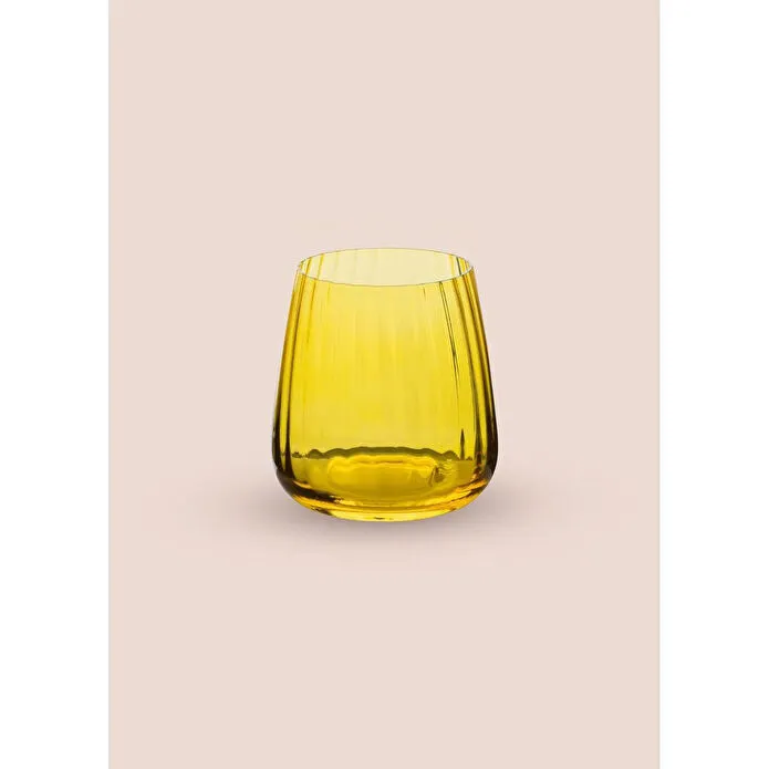 The Mia Cam Su Bardağı Sarı 450 Ml Brd0129