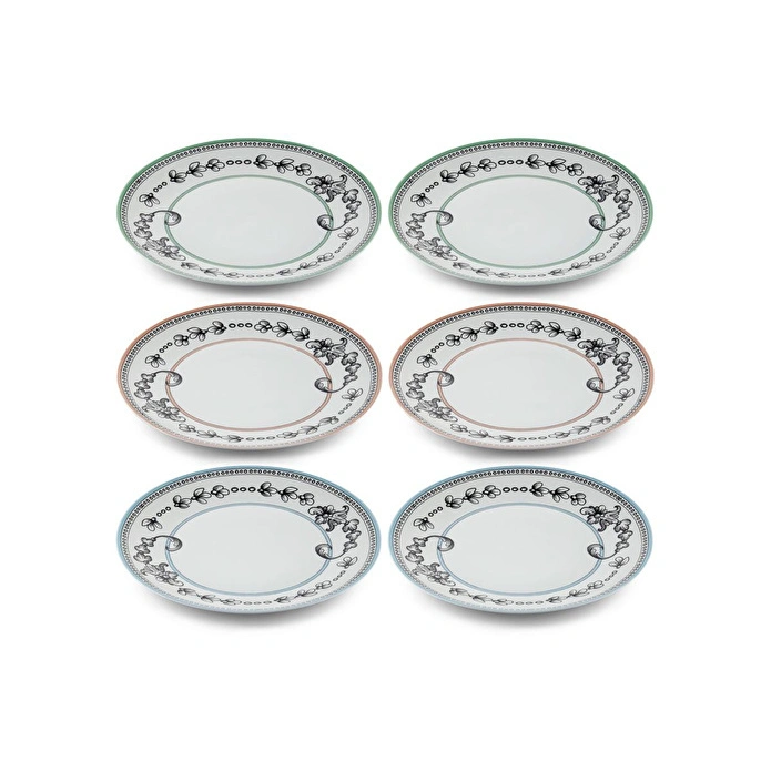 The Mia Bonjour Servis Tabağı 6 Kişilik