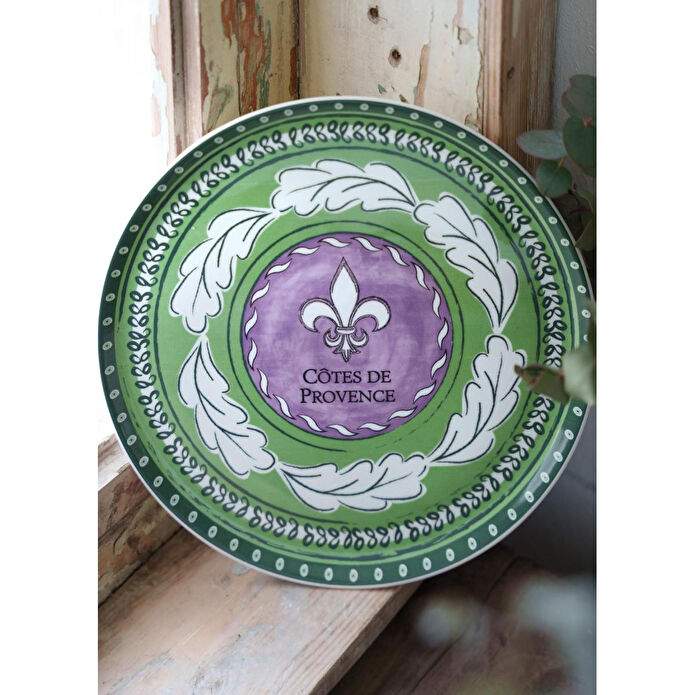 The Mia Provence Lavanta Servis Tabağı 6lı Set 26 Cm Prc03