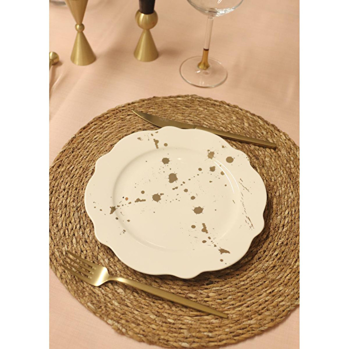 The Mia Splash Pasta Tabağı 6 Parça 21 Cm