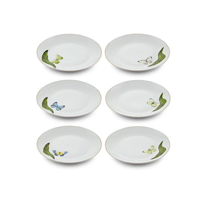 The Mia Folium Pasta Tabağı 6 Kişilik