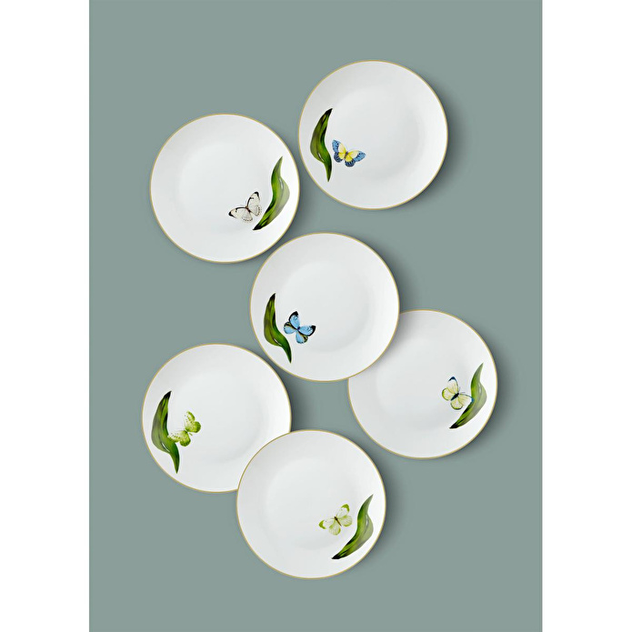 The Mia Folium Pasta Tabağı 6 Kişilik