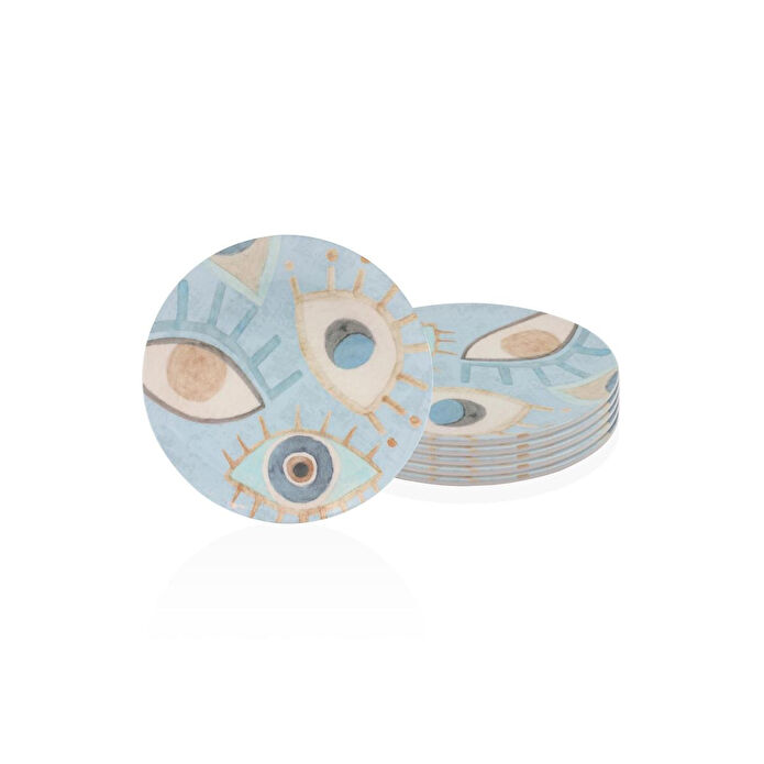 The Mia Amulet Servis Tabağı 6lı Set - 26 Cm