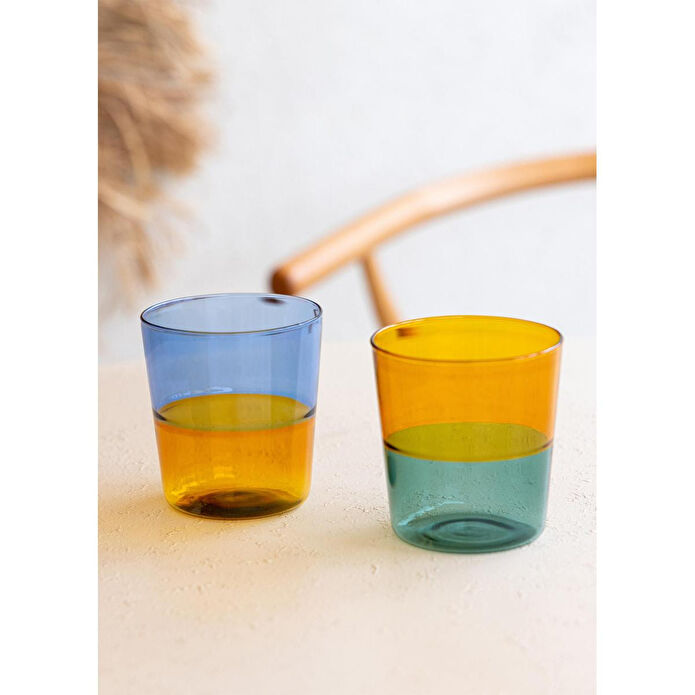 The Mia Rainbow Su Bardağı Mavi 320 Ml