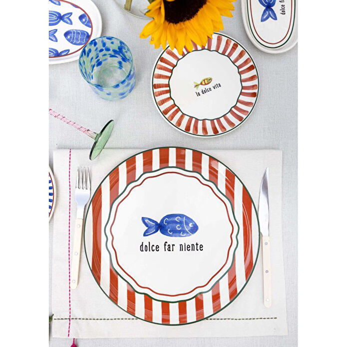 The Mia Fish Servis Tabağı 30 Cm