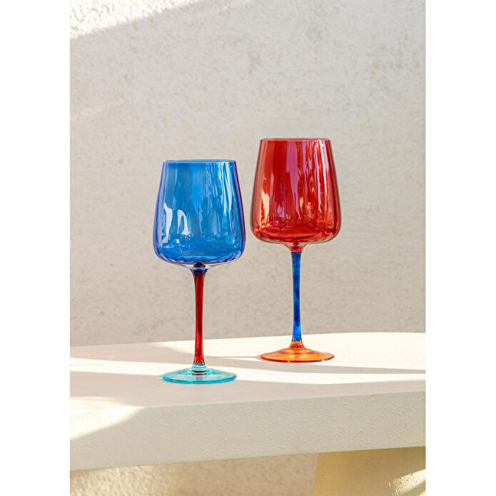 The Mia Şarap Kadehi Kırmızı 600 Ml