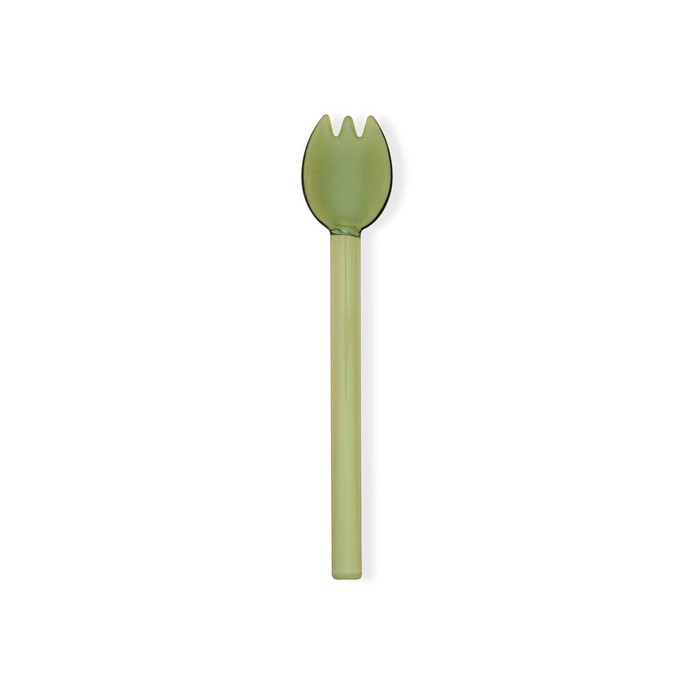 The Mia Abiete Dondurma Ve Tatlı Kaşığı Yeşil 6lı Set