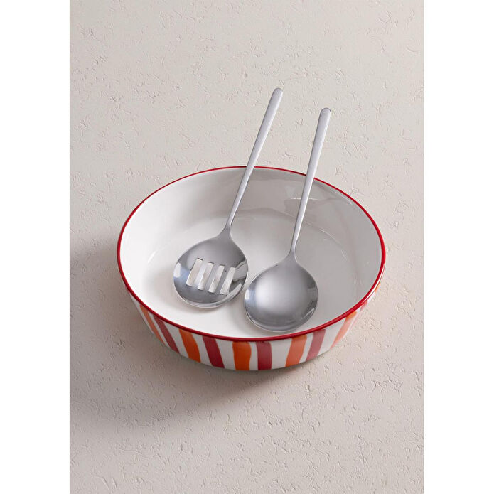 The Mia Giallo Servis Seti Gümüş 2 Parça