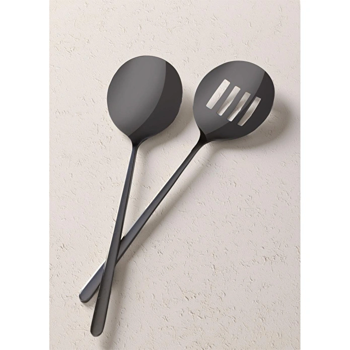 The Mia Giallo Servis Seti Siyah 2 Parça