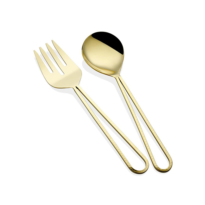 The Mia Stillo Salata Servis Takımı 2 Parça