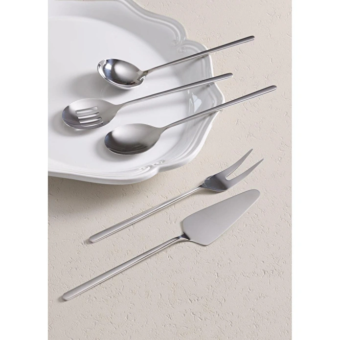 The Mia Giallo Servis Seti Gümüş 5 Parça