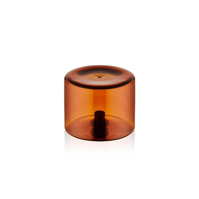The Mia Yuvarlak Tuzluk Biberlik 2li Set Amber 6x5 Cm