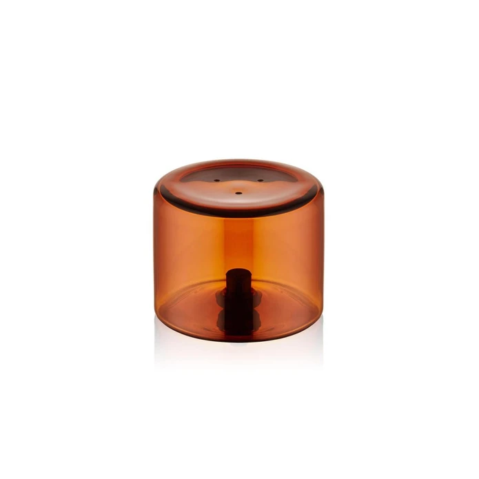 The Mia Yuvarlak Tuzluk Biberlik 2li Set Amber 6x5 Cm