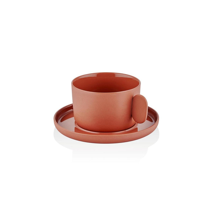The Mia Cotta Limoges Çay Fincanı Terracota 250 Ml
