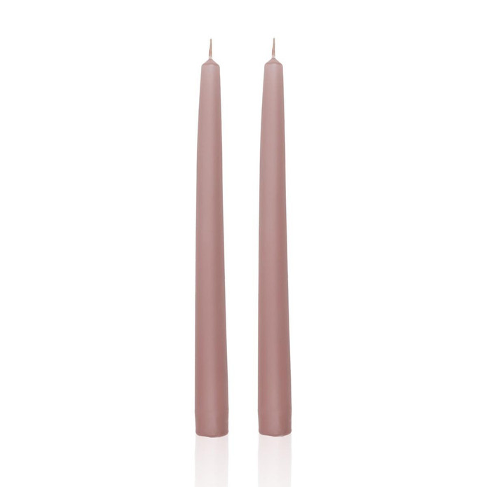 The Mia Iconic Şamdan Mum 2li Set Rose 26 Cm