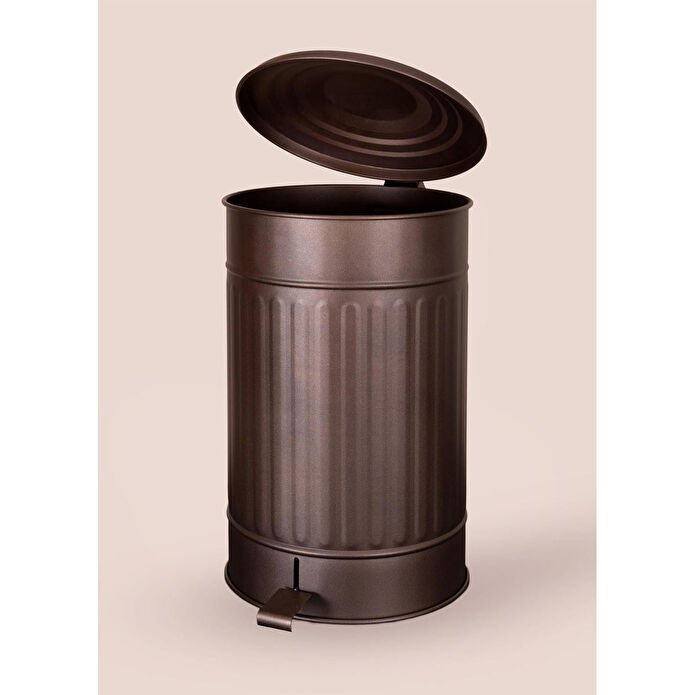 The Mia Çöp Kovası Mutfak 30 Lt Kahve